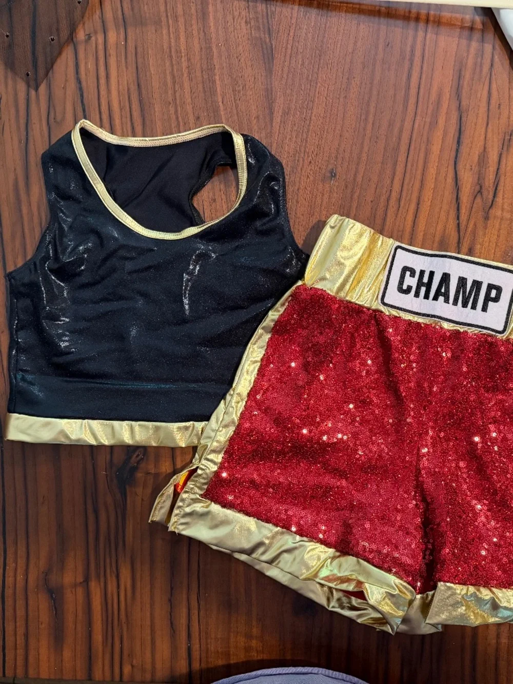 A Wish Come True Dance Boxing Costume CM